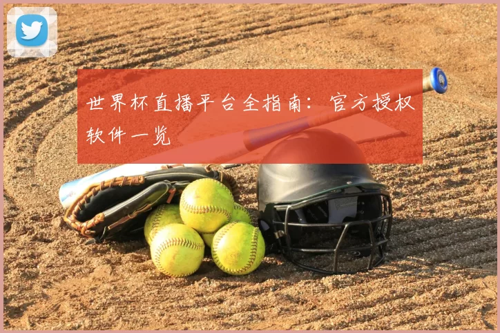 世界杯直播平台全指南:官方授权软件一览
